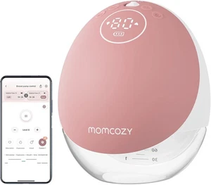 Momcozy M9 Mobile Flow Milchpumpe Elektrisch, Freihändig (rot) *NEU* - Bild 1 von 1