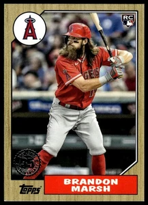 2022 Topps #T87-67 Brandon Marsh 1987 Topps Baseball 35th Anniversary RC - Bild 1 von 2