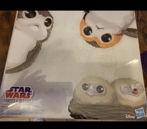 San Diego Comic Con 2018 Star Wars Forces of Destiny Chewbacca & Porgs Nuevo - Imagen 1 de 2