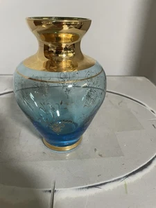 Vintage Murano Art Glass 5 inch Tall Laguna Venezia Glass Vase - Picture 1 of 4