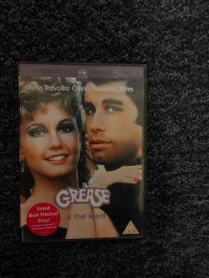 Grease DVD Starring John Travolta, Newton-John, Region 2 - Image 1 of 2