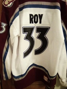 2001 Mitchell Ness PATRICK ROY Colorado Avalanche Jersey Sz 56 READ DESCRIPTION - Picture 1 of 8