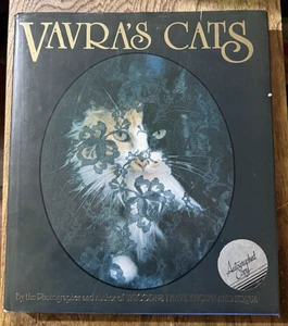 Vavra's Cats by Robert Vavra 1986 HC DJ VG First Edition First Print SIGNED - Bild 1 von 21