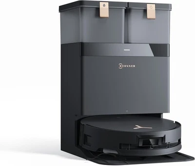 ECOVACS DEEBOT X8 PRO OMNI / Schwarz / Saug-Wisch-Roboter mit Reinigungsstation - Bild 1 von 4