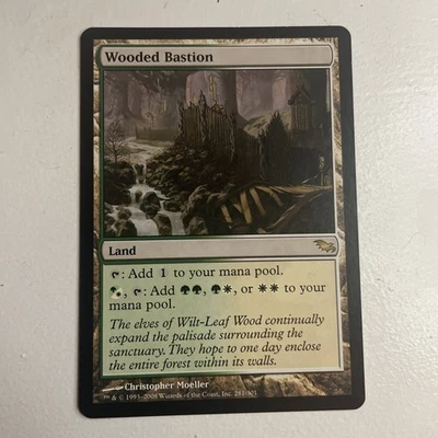 Shadowmoor Wooded Bastion Ex MTG - Image 1 of 2
