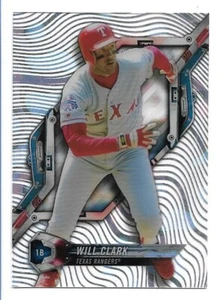 Difractor de magma Will Clark 2018 Topps High Tek Pattern 1 Waves HT-WC Rangers - Imagen 1 de 2