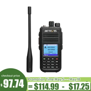 Retevis RT3S DMR Long Range Handheld Walkie Talkies Support OpenGD77,3000CH - Zdjęcie 1 z 16
