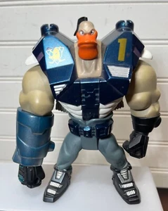 Vintage Disney Mighty Ducks Nitro Fist Grin Action Figure w/ Power Penalty Punch - Picture 1 of 4