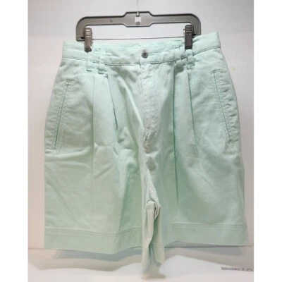 Pantalones cortos Liz Claiborne vintage años 90 para mujer, The Walk Short, verde menta Y2K Foto 1 de 4