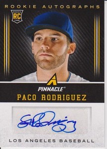 2013 Pinnacle Rookie Autographs #PR Paco Rodriguez (Dodgers)