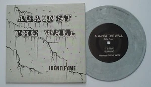 Punk AGAINST THE WALL Identify Me VG++ NEMESIS grey vinyl 1989 EP 45 KBD - Picture 1 of 4