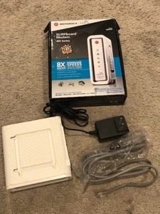 ARRIS SURFboard SB6141 Cable Modem - 1 Gbps - white. - Afbeelding 1 van 9