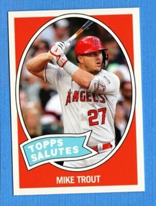 2024 Topps Throwback Thursday #41 Mike Trout Los Angeles Angels 1052 - Imagen 1 de 1