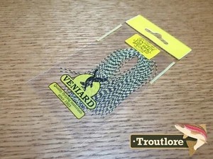 VENIARD CENTIPEDE LEGS YELLOW - NEW BARRED RUBBER LEG FLY TYING MATERIAL - Picture 1 of 5