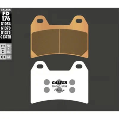 Pastillas de freno delanteras Galfer Ducati Monster 1000 S4R 2003-2005 Foto 1 de 4