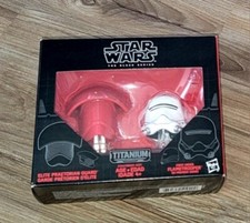 Star Wars Black Series Titanium Elite Praetorian Guard & Flametrooper...