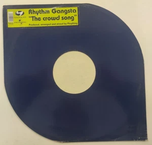 RHYTHM GANGSTA – The Crowd Song -LP Vinyl 12" 2001 VG Cover VG Condition - Picture 1 of 4