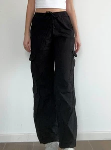 Hose von Clockhouse C&A, Gr. 34, schwarz, Cargo, Hose, top Zustand - Bild 1 von 6
