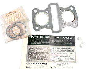 JUEGO DE ANILLOS POWROLL HONDA CB CL160 190CC - Imagen 1 de 3