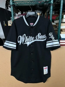 Vintage Chicago White Sox Baseball Jersey Men's Size Medium Stitches NWT - Picture 1 of 22