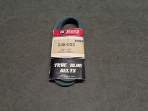 1/2" X 33" CINTURÓN DE REPUESTO UNIVERSAL STENS TRUEBLUE 248-033 CINTURONES SOPLADOR DE NIEVE - Imagen 1 de 1