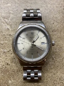 Swatch Sistem 51 Irony Automatic Stainless Steel Silver Watch “19 Jewel” - Picture 1 of 8