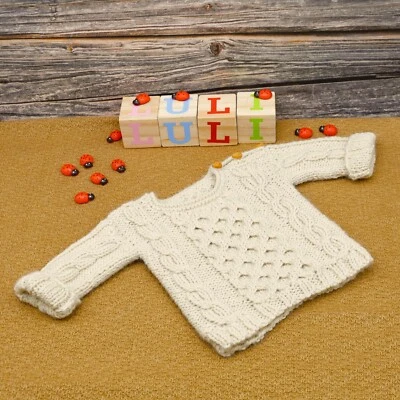 Jersey  de punto para Bebé - HECHO A MANO - Imagen 1 de 4