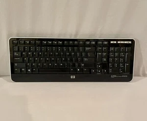 HP Wireless Computer/Laptop Keyboard KG-0851 NO DONGLE - Picture 1 of 3