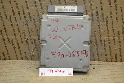 Unidad de control del motor Ford Windstar 1999 ECU XF2F12A650MF módulo 154-1F1 Foto 1 de 4