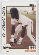 1990 Best Clinton Giants Randy Johnson #15