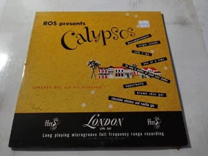 Edmundo Ros – Ros Presents Calypsos VG++ Original London 10" LPB.367 Record 1951 - Picture 1 of 4