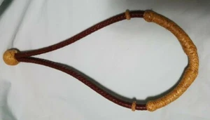 Bosal -- Latigo con NARIZ ROTA de cuero crudo Bosalita (Lápiz) 1/4" de diámetro - Imagen 1 de 2