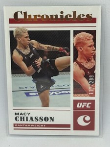 Macy Chiasson Bronze /299 2023 Panini Chronicles UFC No. 57