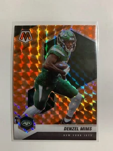 2021 MOSAIC ORANGE PRIZM DENZIL MIMS #158 - Picture 1 of 2