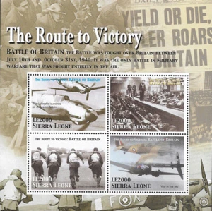 SIERRA LEONE - 2005 MNH "WWII - Battle Of BRITAIN" Souvenir Sheet ! - Picture 1 of 1