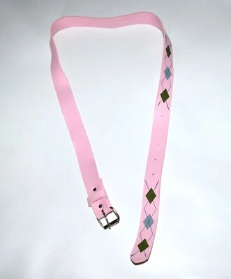 Cinturón rosa para mujer mediano nuevo sin etiquetas 28" - 32,5" Foto 1 de 2