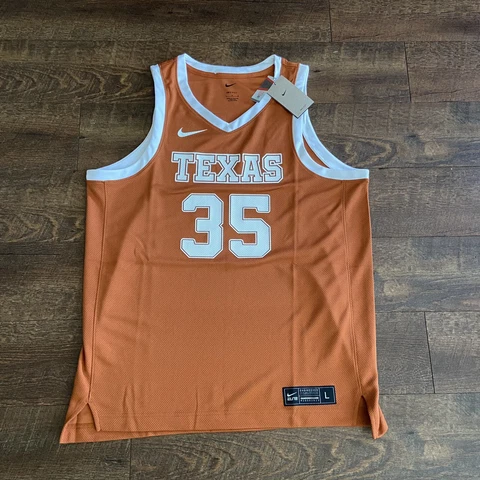 Nike Elite Texas Longhorns #35 Kevin Durant DRI-FIT Jersey AT8798-802 Large L Cover