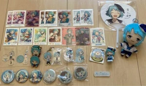 Set portachiavi Ensemble Stars HAJIME SHINO distintivo carta peluche mascotte cinturino Giappone - Foto 1 di 1