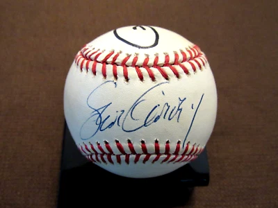 PETE ROSE 4192 STEVE GARVEY HIT RECORD GAME SIGNED AUTO VINTAGE ONL BASEBALL JSA - Image 1 of 3