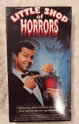 The Little Shop Of Horrors New Sealed VHS 1987 Jack Nicholson 4043 Video Foto 1 de 4