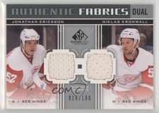 2011-12 SP Game Used Edition /100 Jonathan Ericsson Niklas Kronwall #AF2-EK
