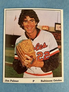 Jim Palmer 1975 SSPC Puzzle Back Baseball Card NNO Baltimore Orioles Near GM