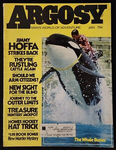 Argosy Magazine Man's World Of Adventure January 1974 • Jimmy Hoffa Strikes Back