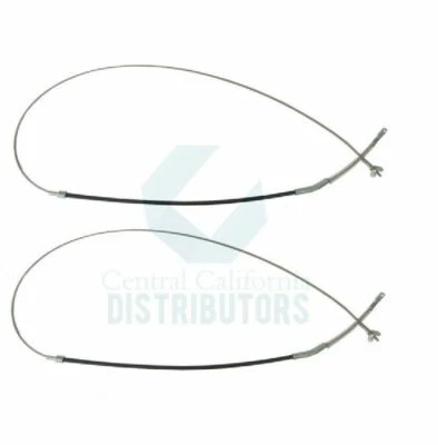 HANDBRAKE EMERGENCY PARKING CABLES SET OF 2 VOLKSWAGEN T1 BUG BEETLE 1965-1967 - Image 1 of 2