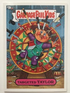 Garbage Pail Kids Topps 2007 Sticker All New Series 6 Targeted Taylor 33b