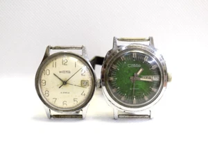 Reloj Pulsera Hombre Mecánico Vintage URSS Vostok and Slava - Imagen 1 de 5