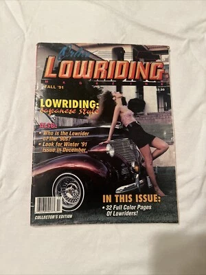 ORLIES LOWRIDING MAGAZINE*PREMIERE ISSUE*VOL 1 NO 1*FALL 1991*VINTAGE* Foto 1 de 4