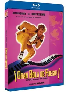 GREAT BALLS OF FIRE! (1989) Blu-Ray NEW (Spanish Package has English Audio) - Picture 1 of 2