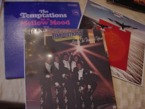 3- TEMPTATIONS lp's, one price, ONE STILL SEALED - Picture 1 of 1