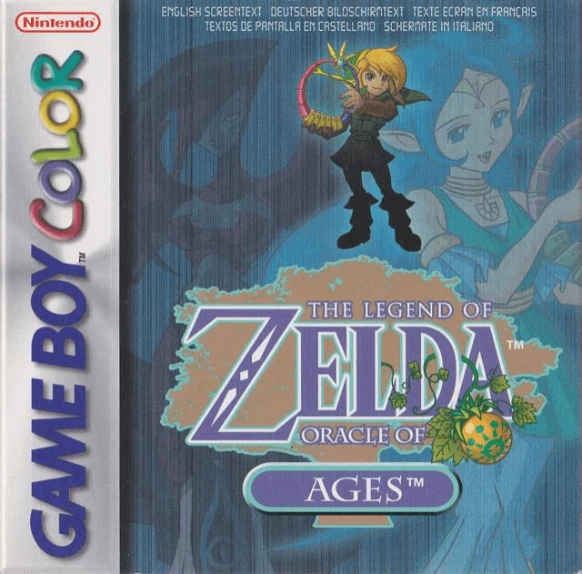 Zelda: Oracle of Ages + Hülle - Nintendo Gameboy Color Spiel - Neue Batt. - EUR - Bild 1 von 1